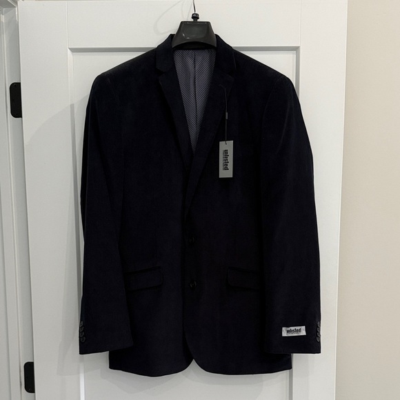 Unlisted by Kenneth Cole Other - NWT Men's Navy Corduroy Blazer​